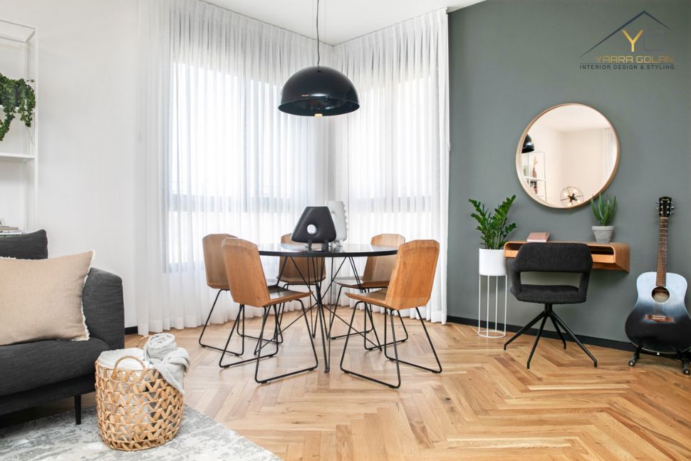 פינת אוכל עגולה