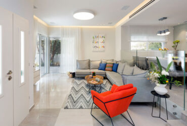 צבעים בעמק: שיפוץ בית פרטי בעמק חפר למשפחה שאוהבת לארח