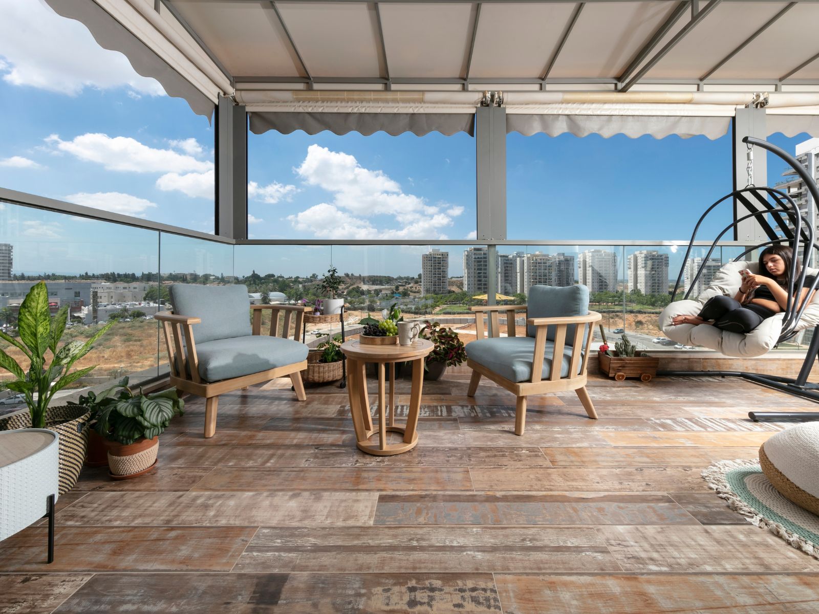 מרפסת כמו סלון