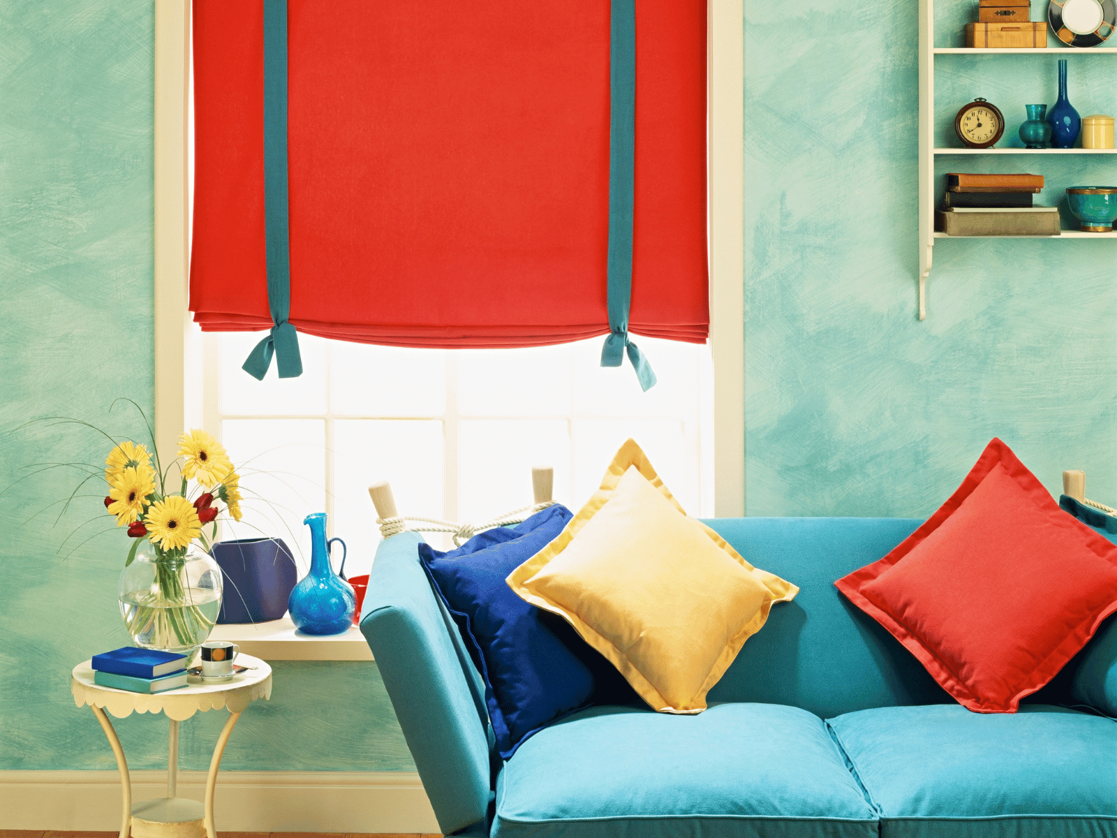 סלון צבעוני