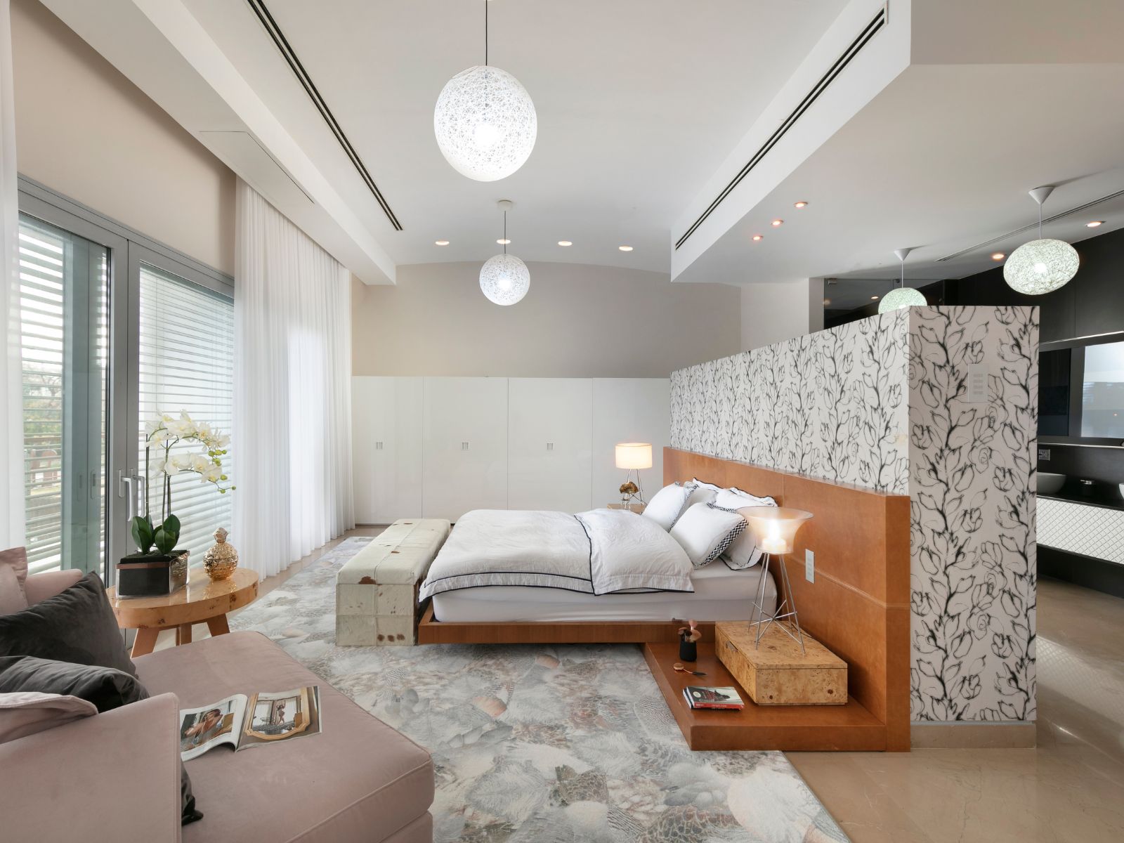 חדר שינה הורים מעוצב