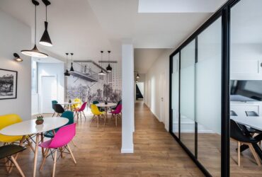 משרדים ללא הפסקה: עיצוב חברת סייבר בלב תל אביב