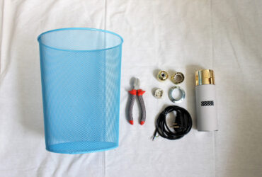 DIY: מאירים את הבית עם מציאות מהפח