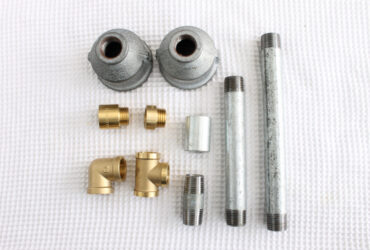 DIY: כך תכינו פמוטים יצירתיים לשולחן החג מצינורות אינסטלציה