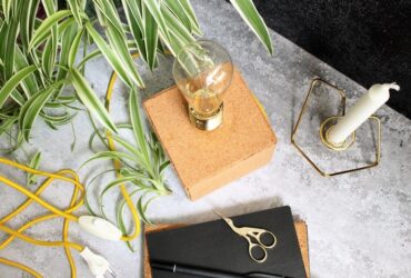 קוביית שעם: כך תכינו גוף תאורה אלגנטי