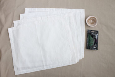 DIY: כך תכינו פלייסמטים לשדרוג השולחן