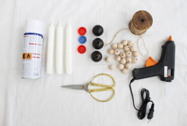 DIY: כך תכינו שרשרת פמוטים מחרוזי עץ