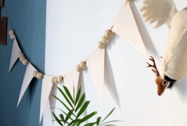 DIY: שרשרת דגלונים נצחית