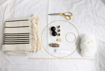 DIY: שטיח קיר בסגנון בוהו-שיק