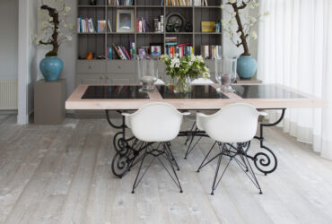 יצירת אומנות: פרקטים עץ בעיצובים וגוונים יוצאי דופן