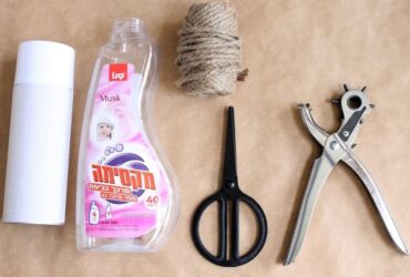 DIY: עציץ יוקרתי מבקבוק מרכך