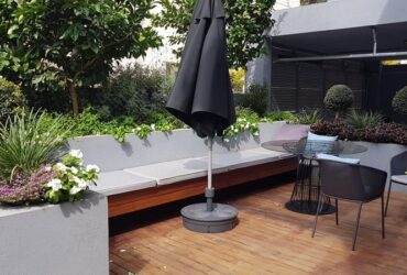 גן עדן פרטי: גם בטון יכול ליצור הרמוניה בגן