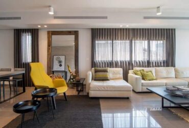 הילדים יצאו, האומץ נכנס: שינוי קונספט לבית בהרצליה