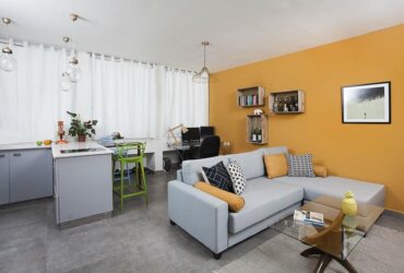 לחופש נולד: הלבשת דירת רווק תל אביבית בכלום כסף