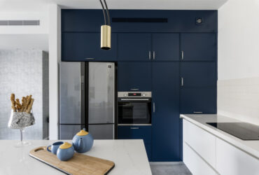 מה שיותר כחול: דירה בעיצוב נועז