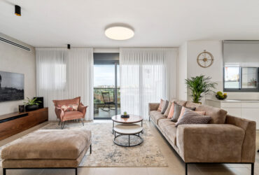 בטוב טעם: דירה מעוצבת בראשון לציון