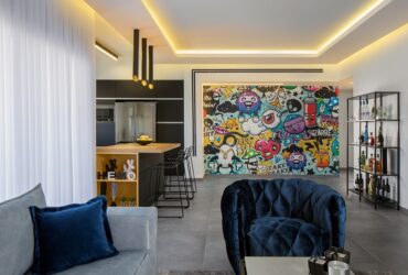 מה שנחוץ לרווק: עיצוב דירת יחיד בחיפה משלבת בין יוקרה לתעוזה