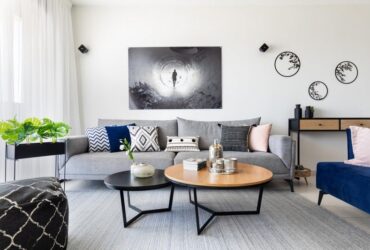 על קו הסיום נכנסה המעצבת ונתנה טאץ' סקנדינבי לדירה קבלנית