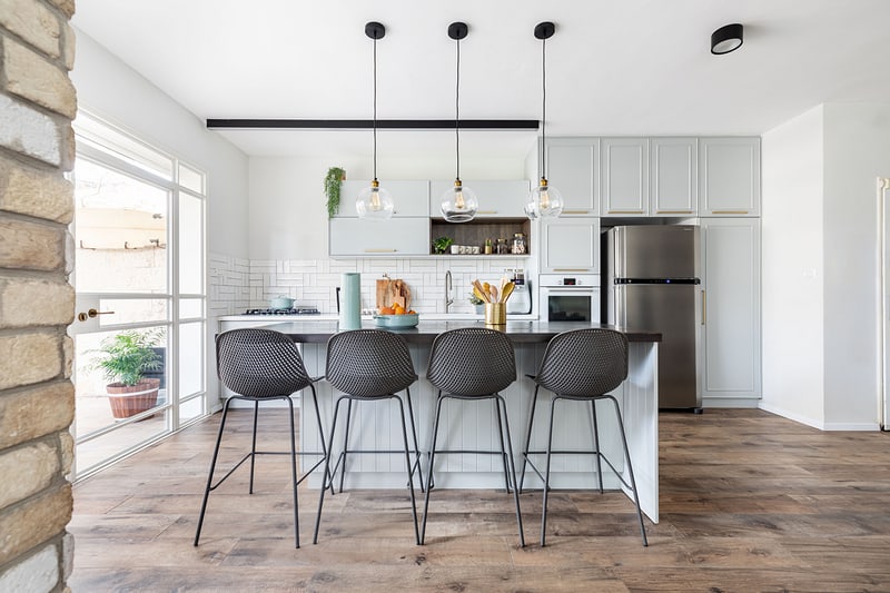 אי מטבח מעוצב