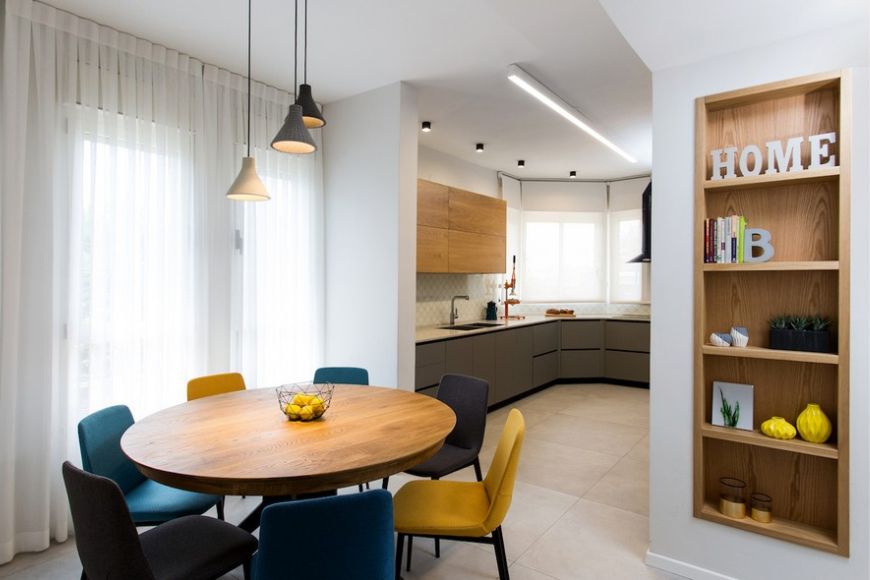 פינת אוכל, עיצוב: שרון דוד, צילום: מאור מויאל