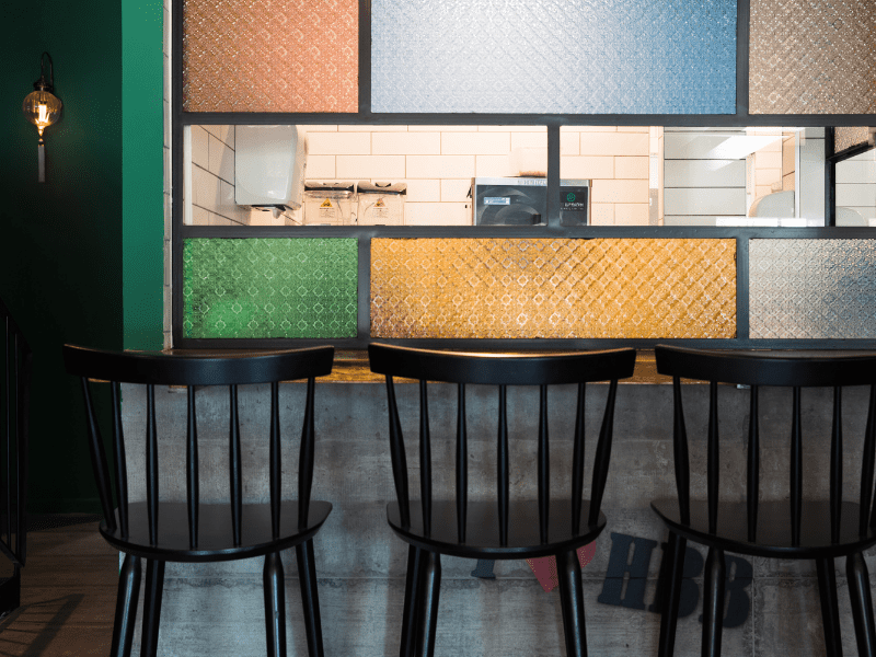 זכוכית סבתא הצבעונית