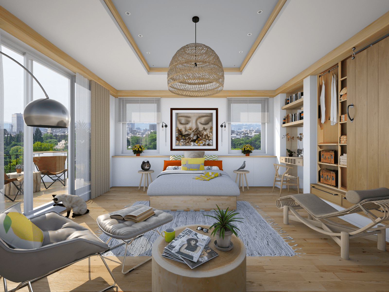 הדמיה של חדר