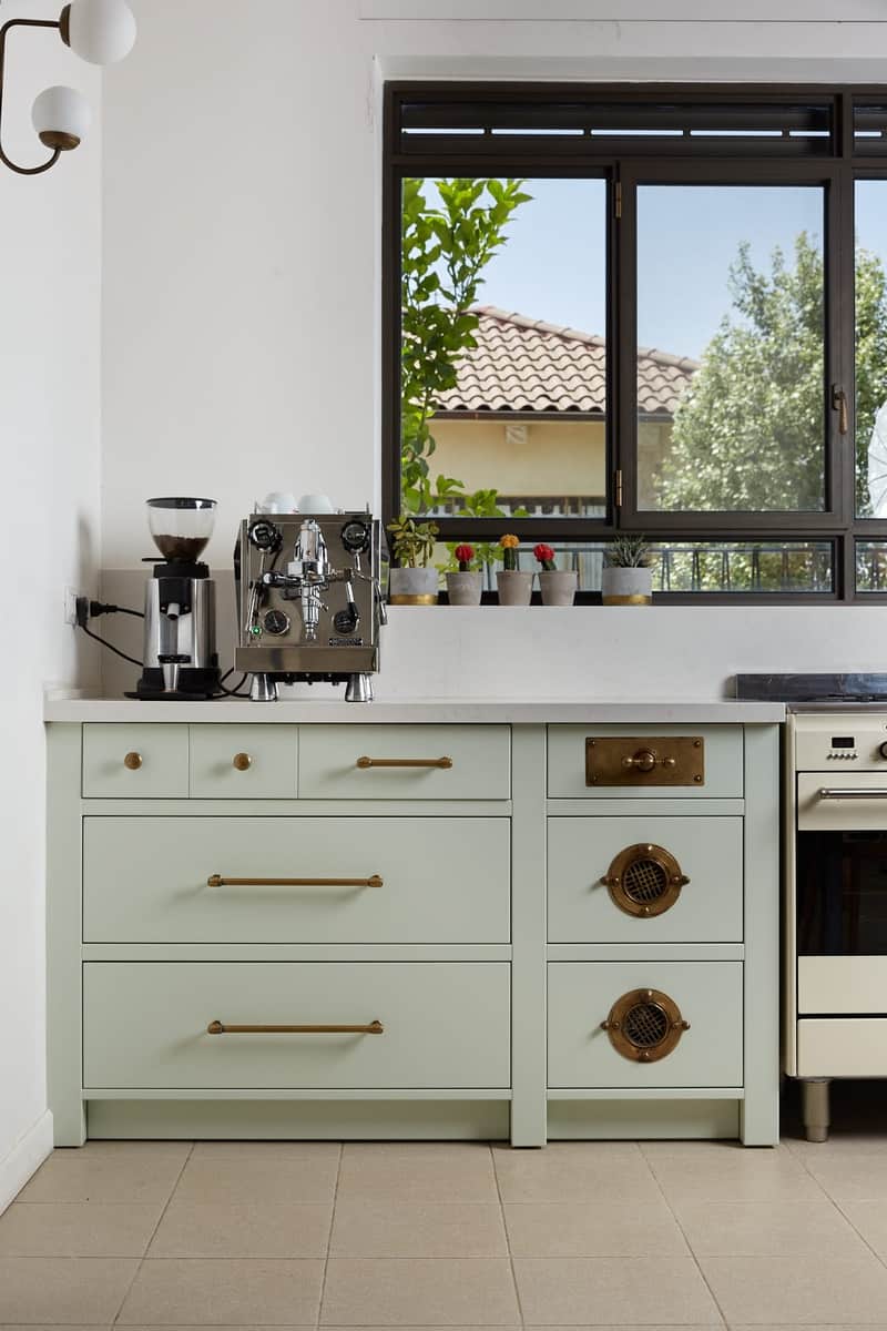 מכונת קפה במטבח