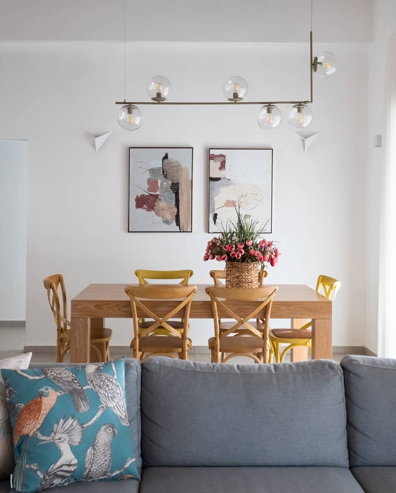 פינת אוכל כפרי