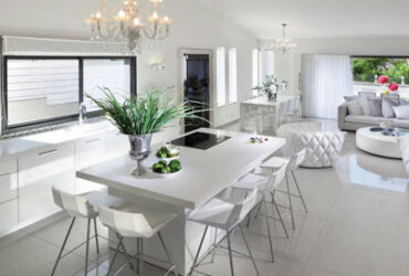 בזכות הסטייל: בית לבן עם מראה משתנה