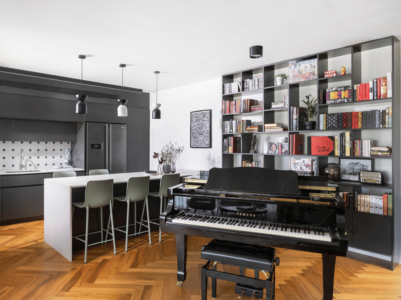 פסנתר כנף שחור