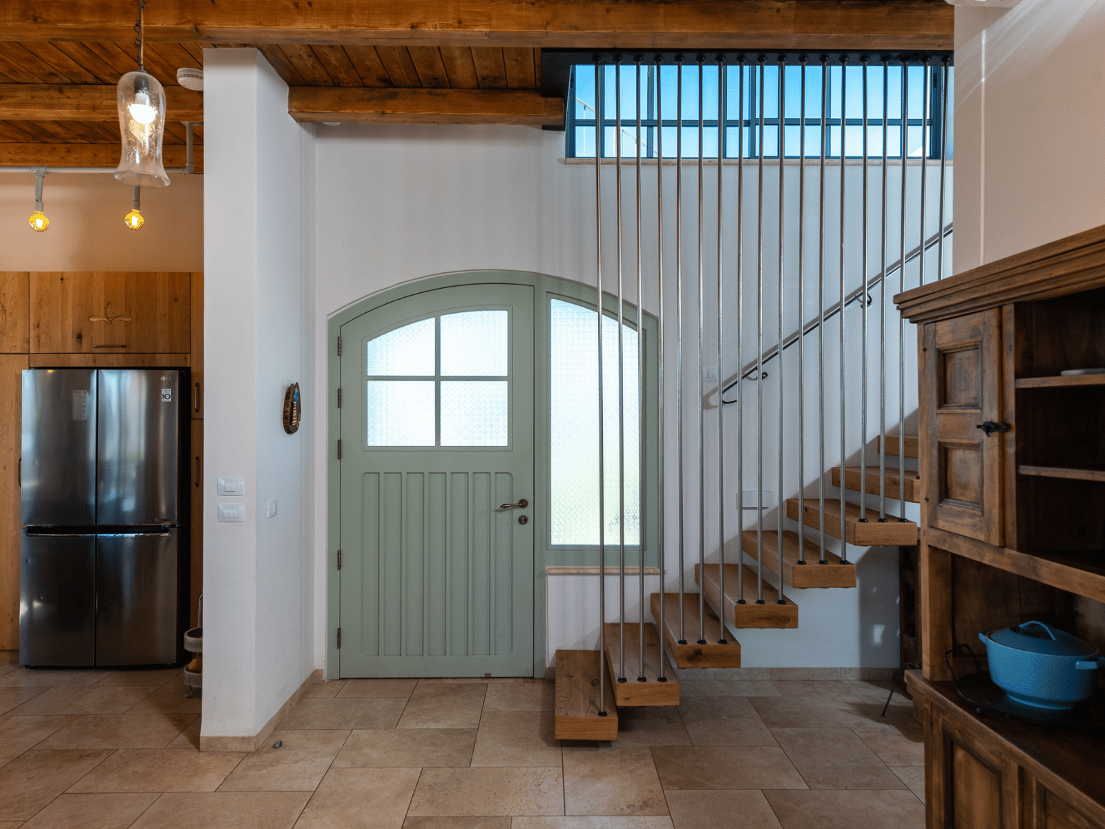 מדרגות כפרי מודרני