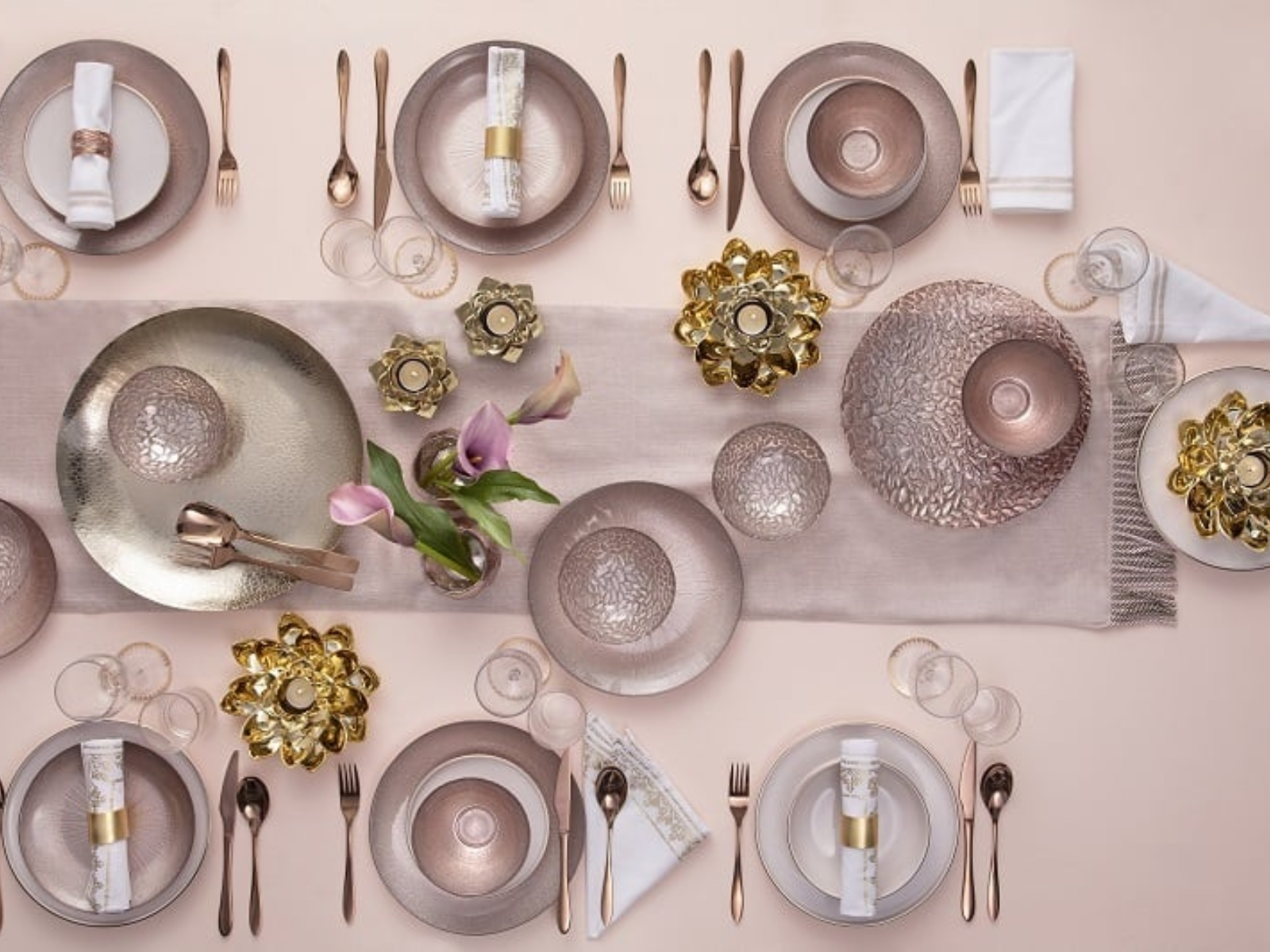 עיצוב שולחן חגיגי