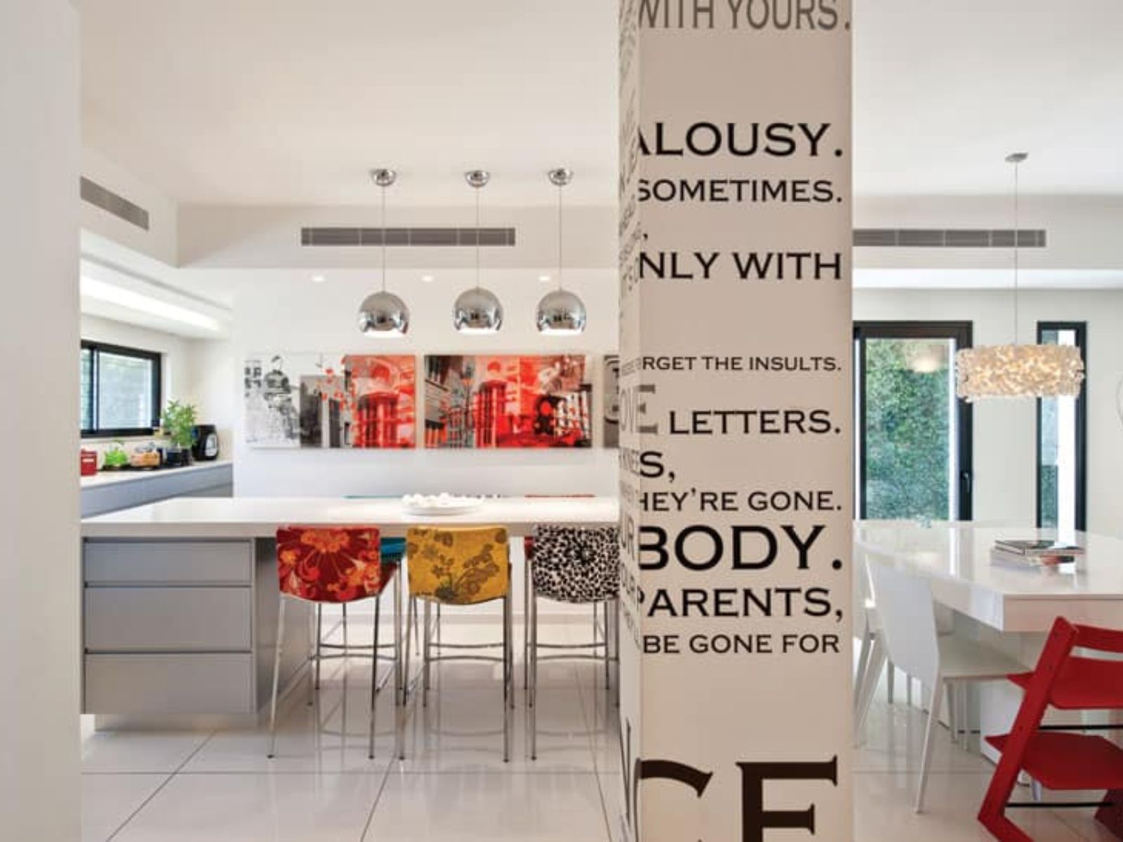 עמוד מחופה בטפט