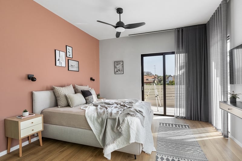 חדר שינה זוגי אפרסק