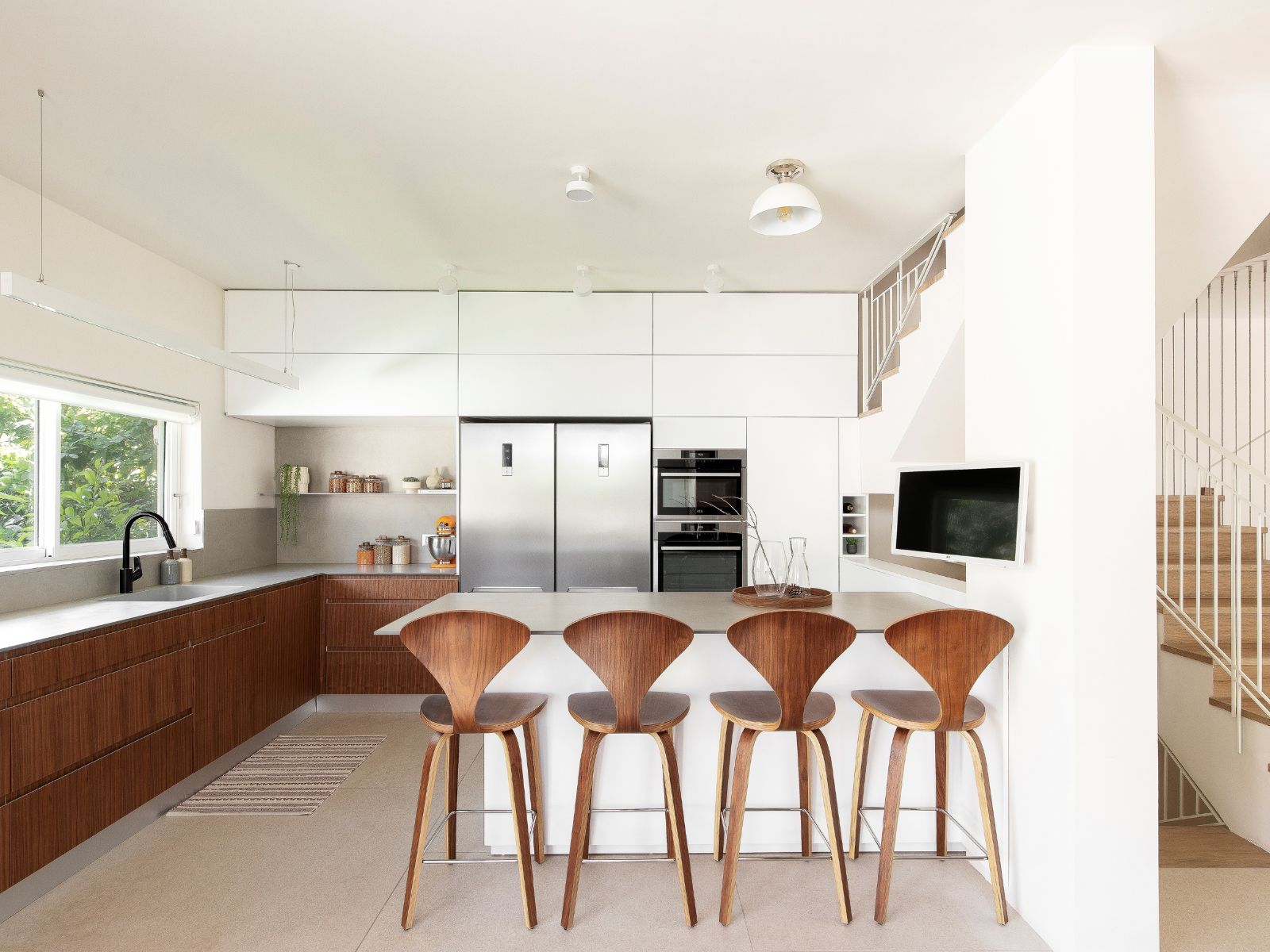 מטבח עם המון איחסון