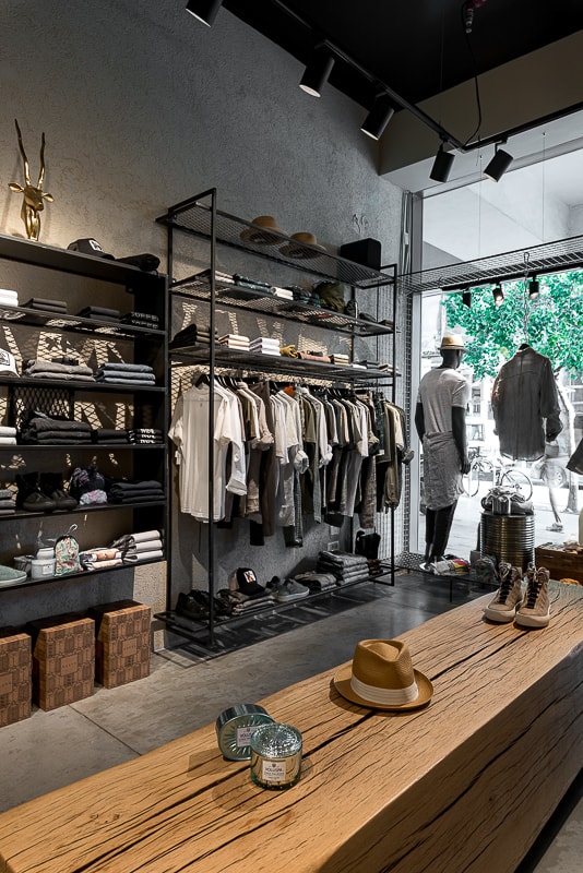 חנות בגדי גברים