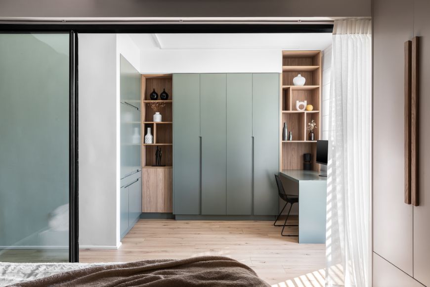 חדר ארונות מעוצב, עיצוב: איריס סוכר, צילום: אורן עמוס