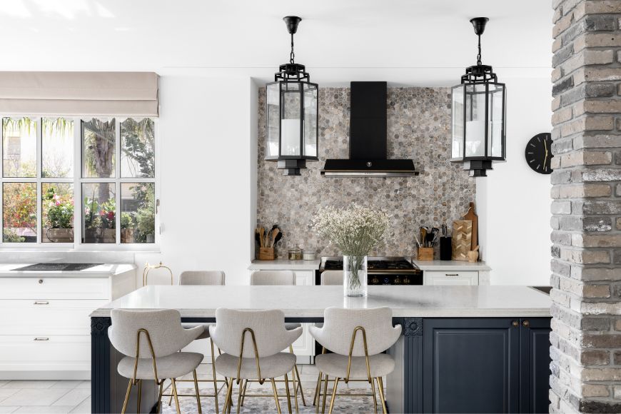 מטבח מעוצב עיצוב: איריס סוכר, צילום: אורן עמוס