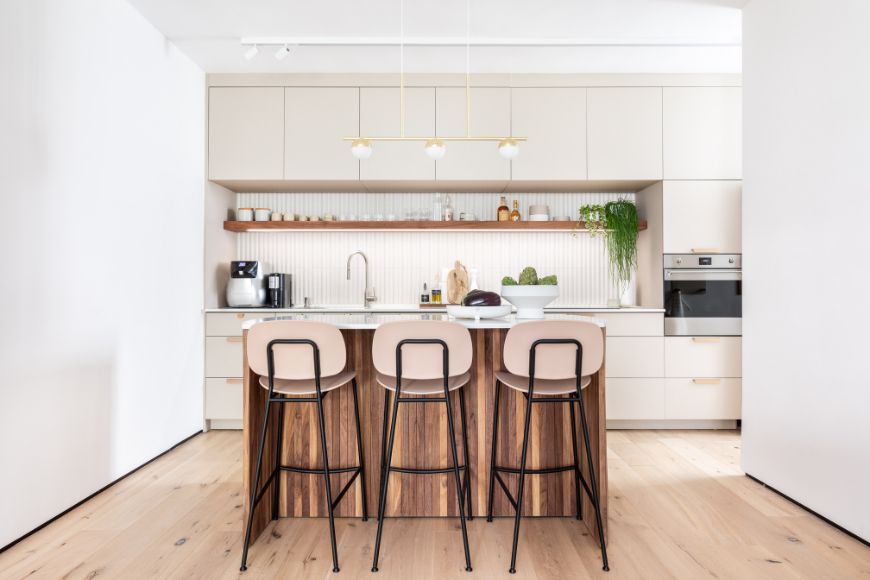 מטבח מעוצב, עיצוב: בטי יעקובסון, צילום: אורית ארנון