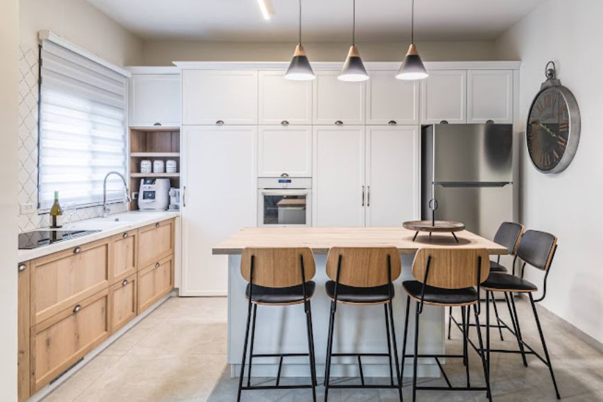 מטבח, עיצוב: מיכל אליאל, צילום: אמיר ארליך