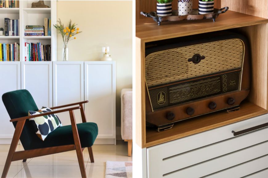 כורסת ישיבה, רדיו וינטג, עיצוב: ניצן בן משה, צילום: תמר צדוק