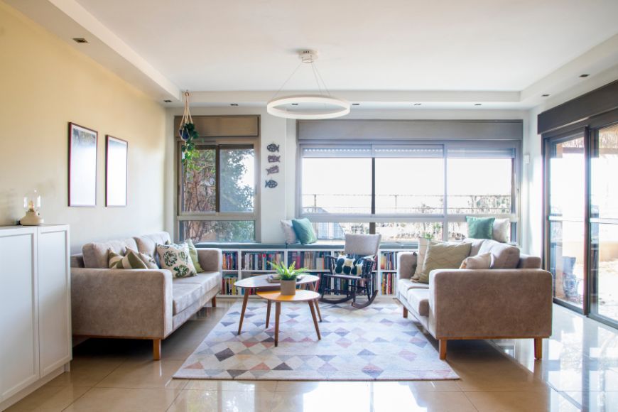 סלון מואר, עיצוב: ניצן בן משה, צילום: תמר צדוק