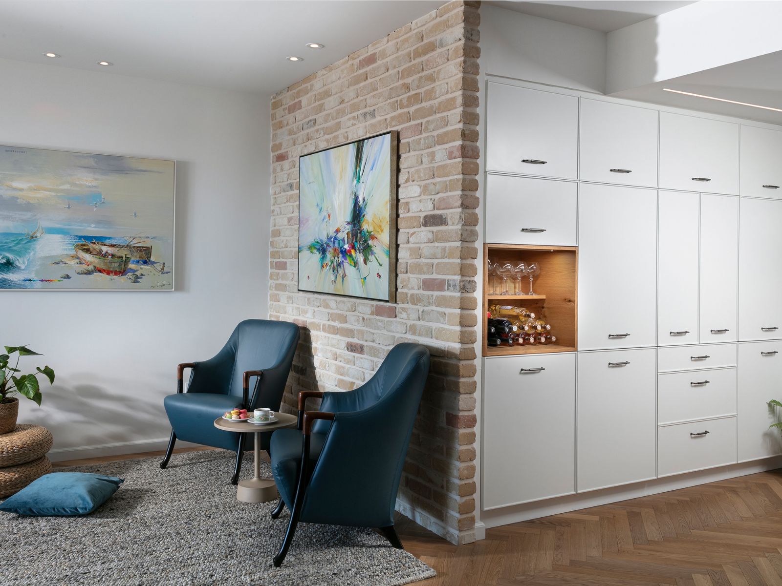 פינת ישיבה בסלון