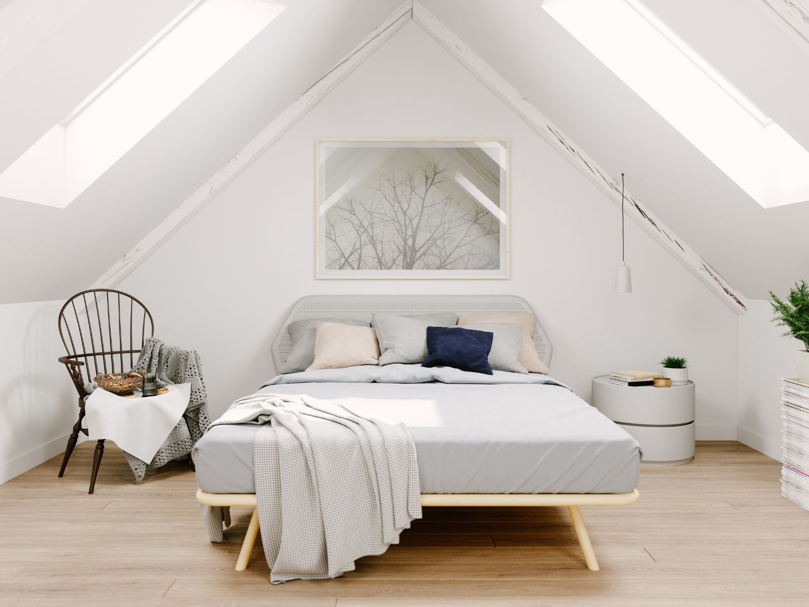 חדר שינה מעוצב