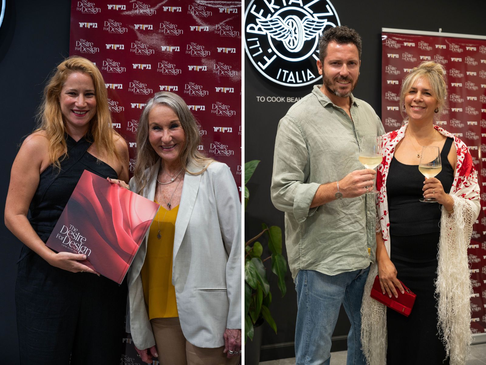 המעצבת מאיה האזרחי וחדווה אלמוז