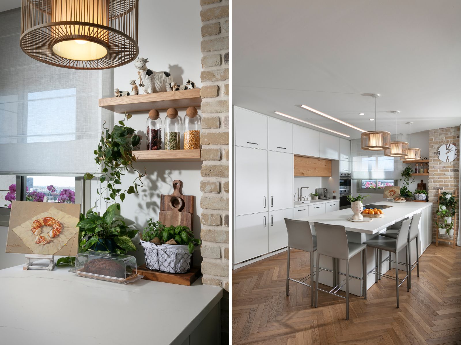 עיצוב כפרי למטבח