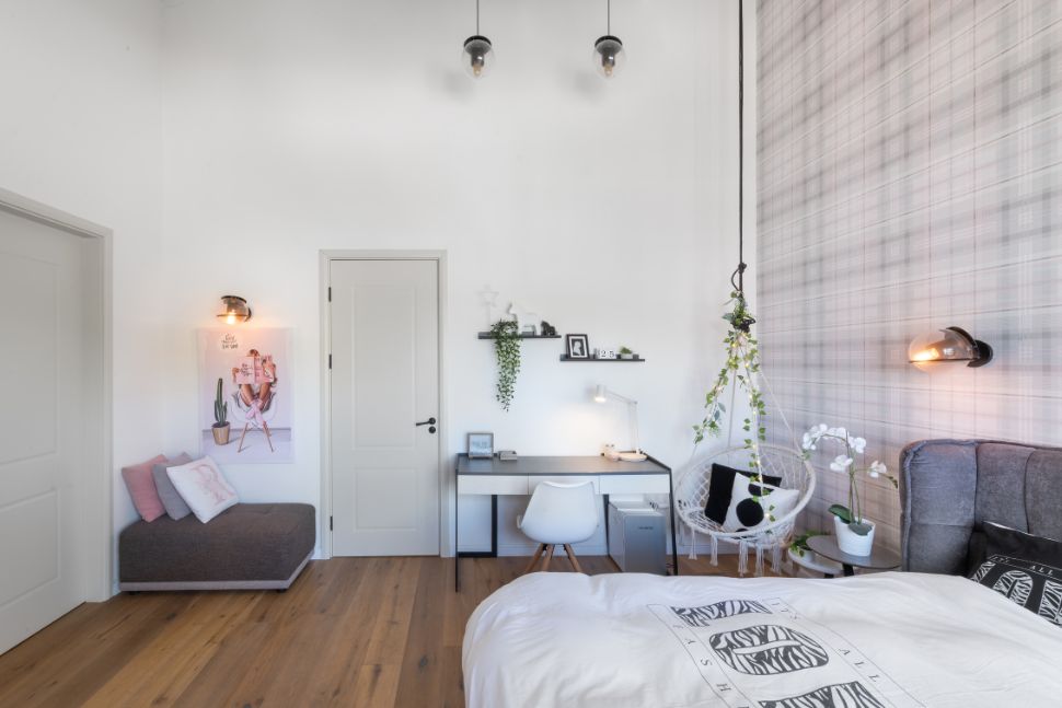 בית ים-תיכוני בסגנון קלאסיקה אירופאית -חדר ילדים