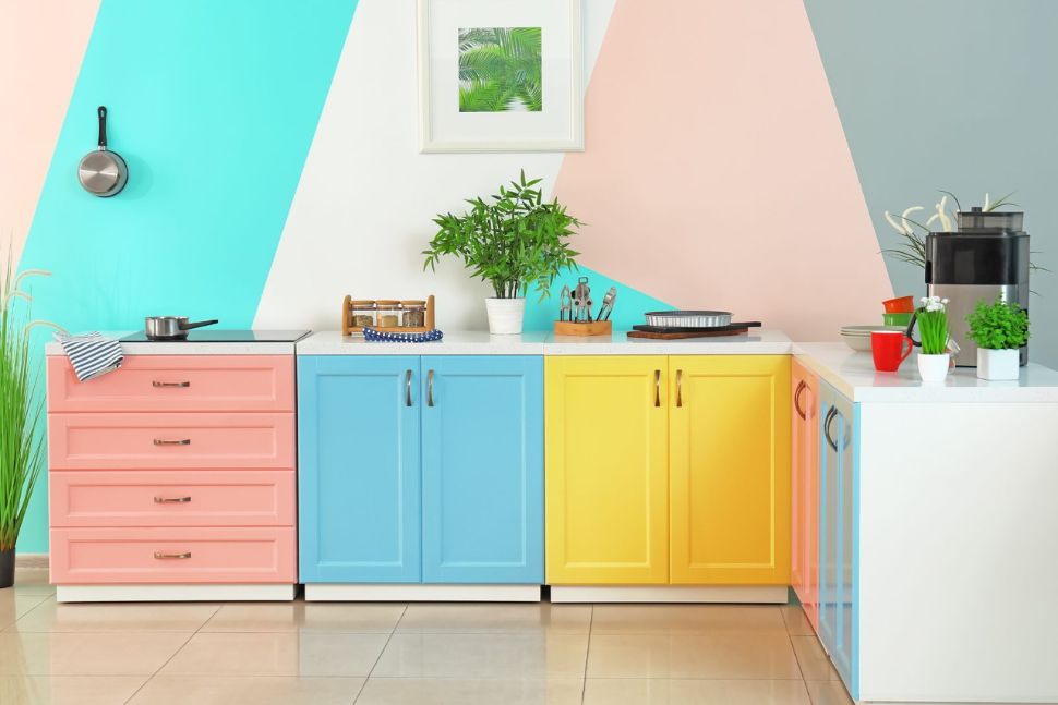 צבעוניות מרעננת במטבח