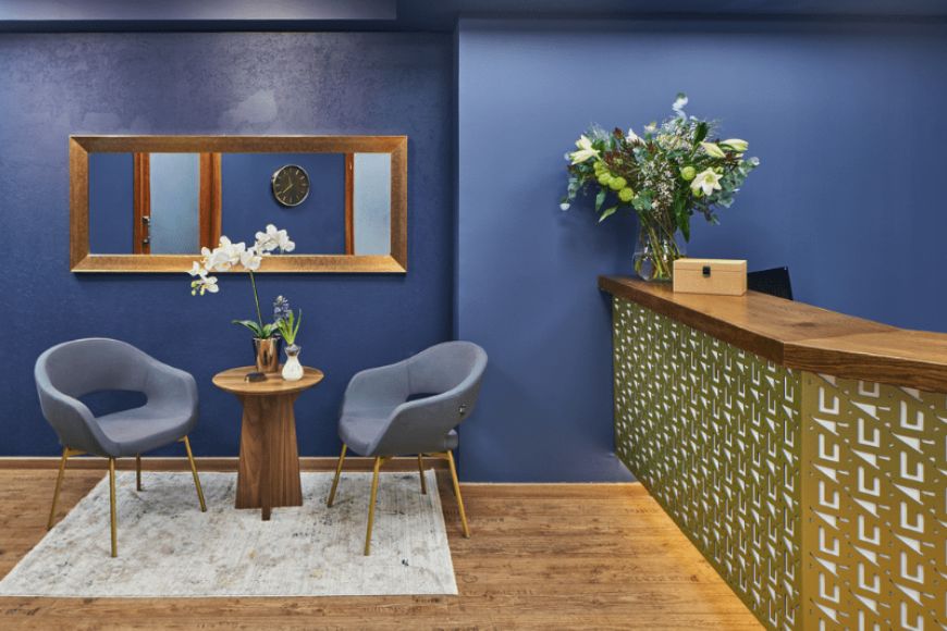 משרד מעוצב, עיצוב: ענבר קרפר, צילום: ליאור טייטלר