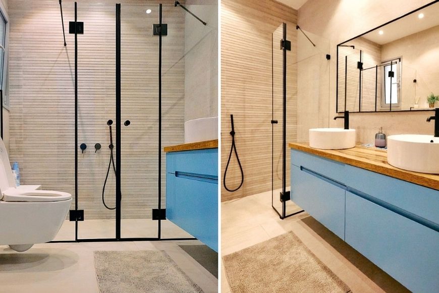 חדר רחצה, עיצוב: צחי נווה פרויקטים, צילום: שלומי אלדו ויז'ואל ארט